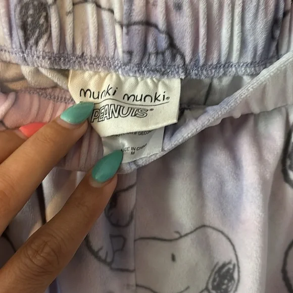 munki munki Kids Snoopy Pajama Set - Light Pink - Picture 4 of 5